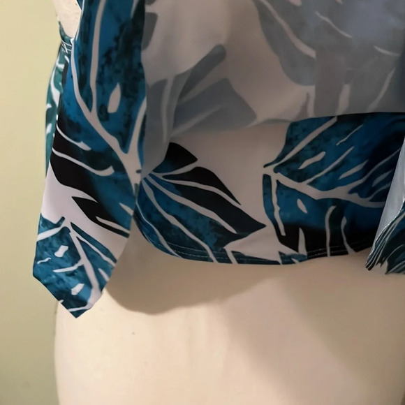 Tropical bikini flowy top - Picture 13 of 14